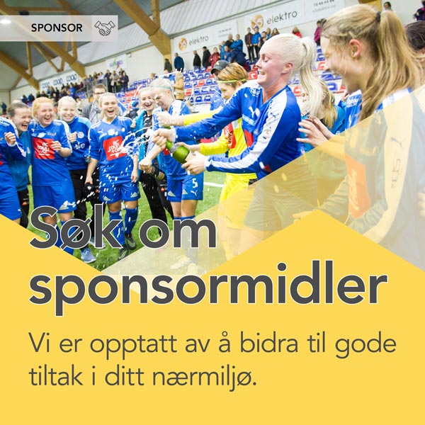 Sponsormidler—1-1_600px SmartDok inngår hvert år samarbeidsavtaler med lag og foreninger